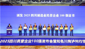 “2025四川民营企业100强”出炉德胜再次上榜